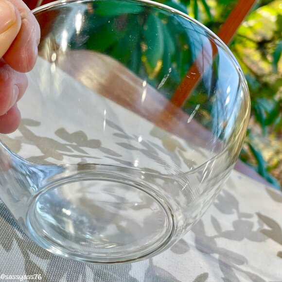 🆕VTG▪️GLCOLOC FRANCE▪️3-Piece Clear Glass & Metal Chip & Dip Set - Picture 8 of 8